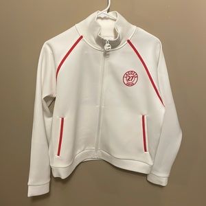 Lacoste zip up track jacket